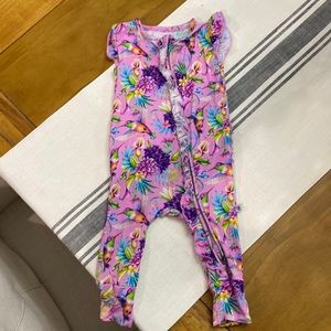 Little bum bums bamboo onesie